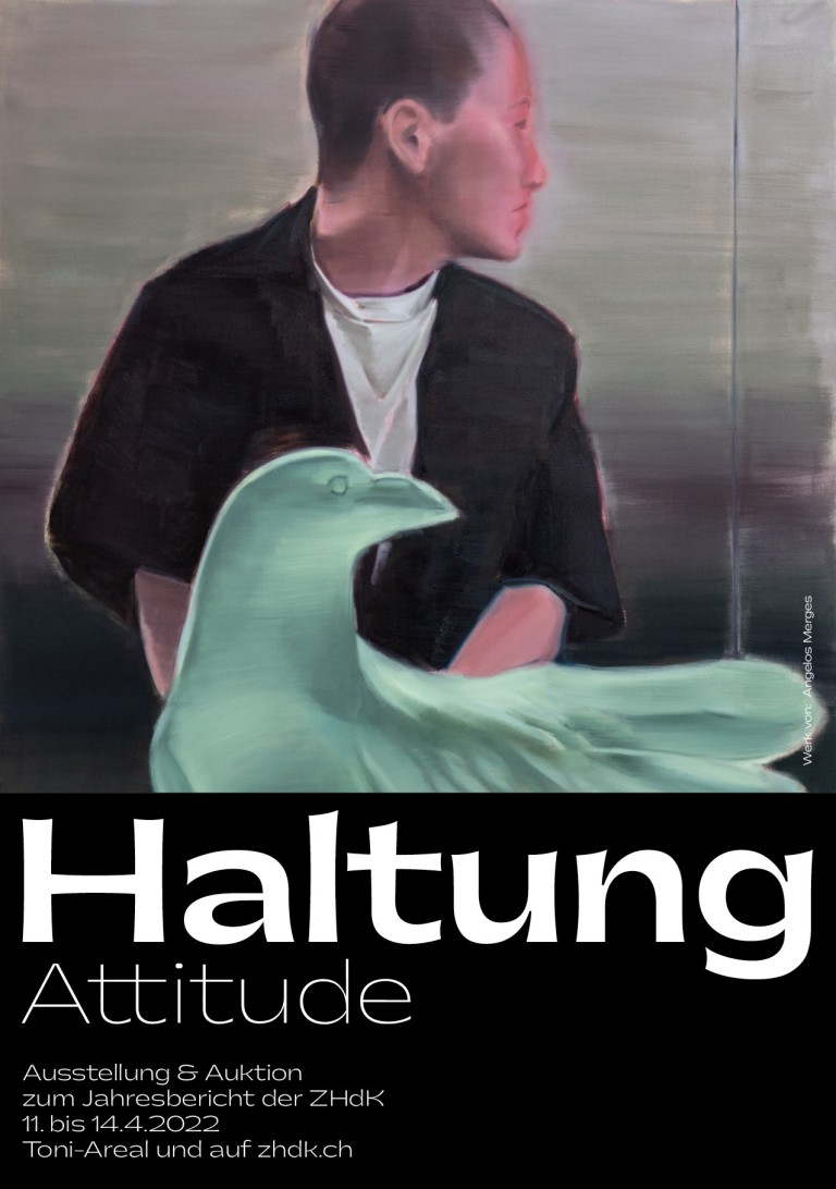 Plakat zur Ausstellung zum Jahresbericht der ZHdK
